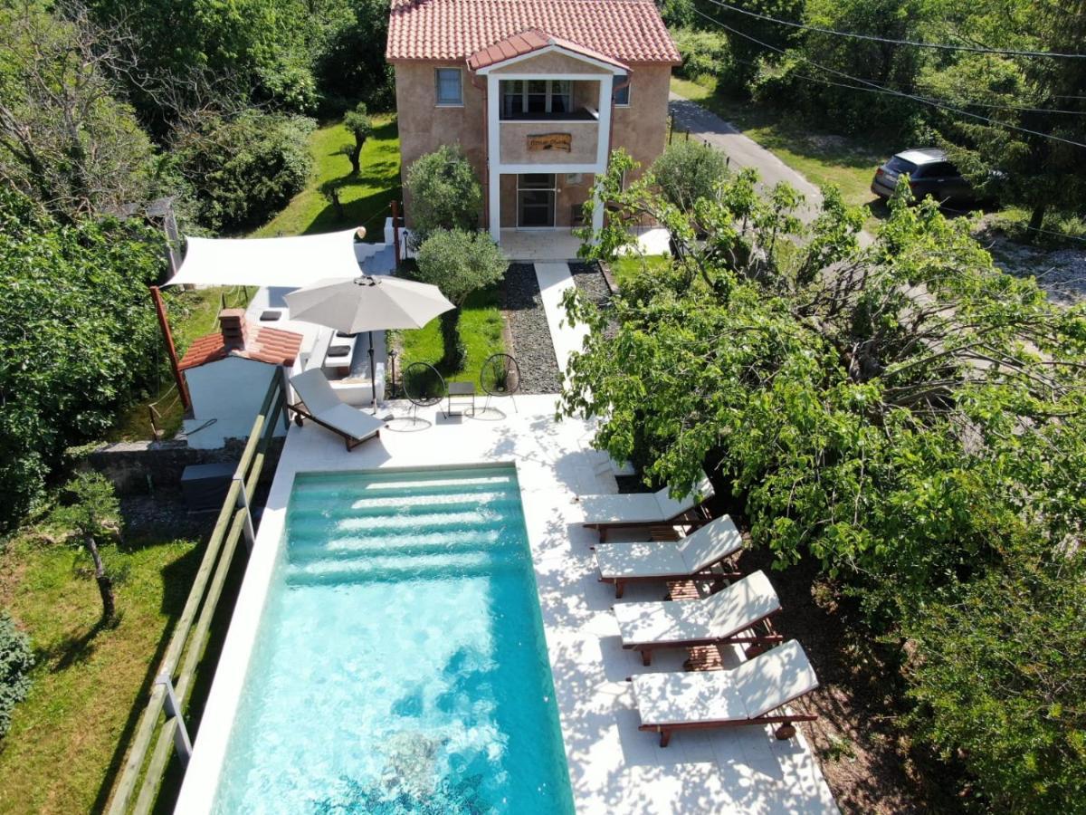 Wellness House Oliva With Heated Salt Water Pool, Sauna & Jakuzzi Labin  Esterno foto