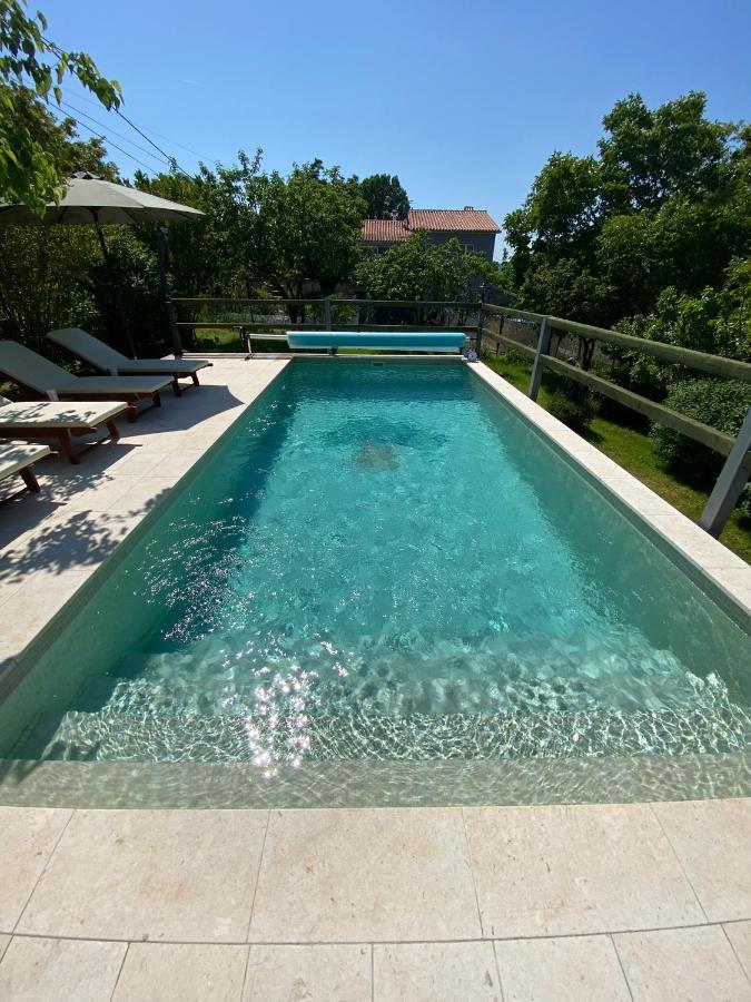 Wellness House Oliva With Heated Salt Water Pool, Sauna & Jakuzzi Labin  Esterno foto